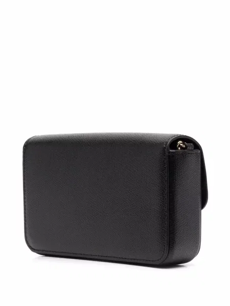 Geantă de mână Furla din piele negru