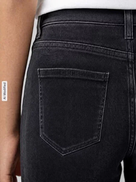 Jeansy barrel w kroju loose fit z mieszanki bawełny z dodatkiem modalu model DANNI' Mac czarne