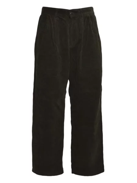 Pantaloni Carhartt Wip plisate maro