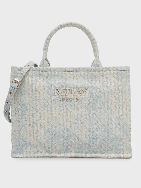 Сумка Replay блакитна