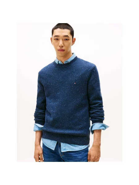 Pulover Tommy Hilfiger albastru