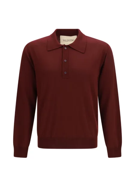 Tricou polo Valentino Garavani roșu
