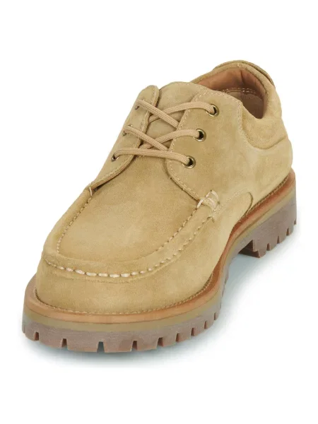 Pantofi Selected din piele de căprioară bej