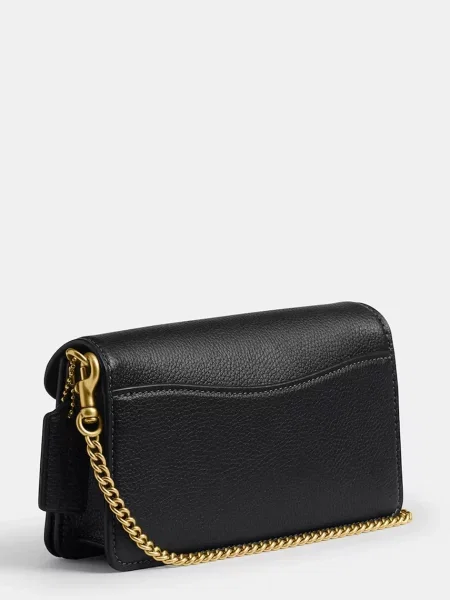 Coach geantă de piele Tabby 19 negru