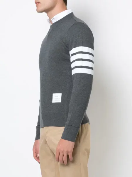 Mikina Thom Browne jersey šedá
