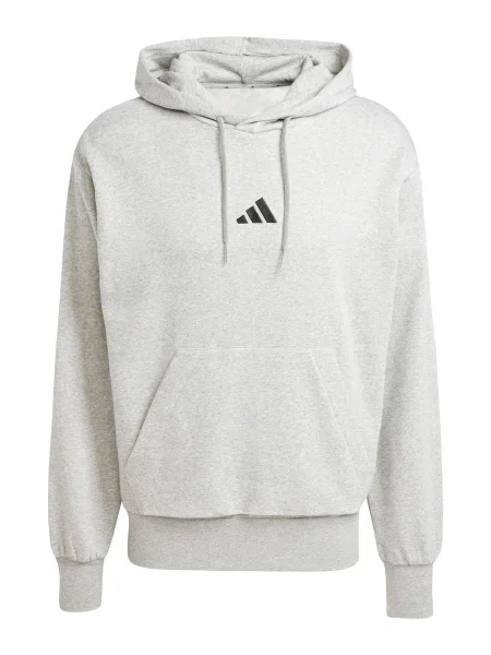 ADIDAS SPORTSWEAR Hanorac sport Essentials Feelcozy amestecat gri