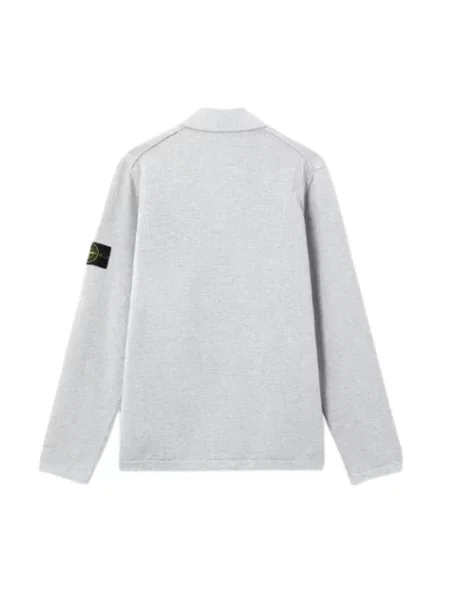 Koszulka polo Stone Island z kamieniami szara