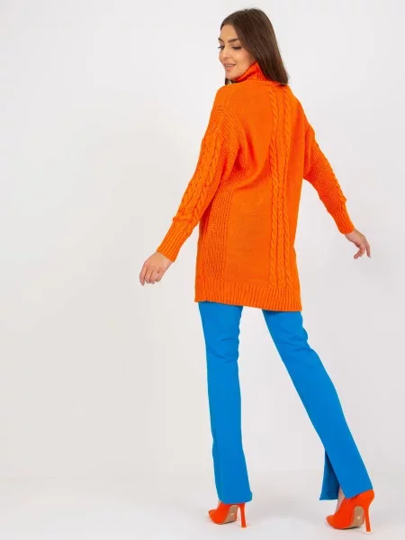 Sveter Fashionhunters oranžová