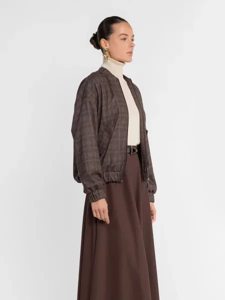 Бомбер Arber коричневий