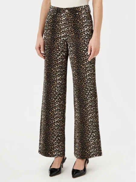 ONLY Spodnie palazzo Madison brązowy