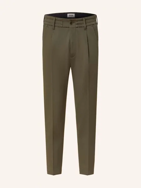 Drykorn Oblekové Kalhoty Chasy V Joggingovém Stylu Extra Slim Fit grün