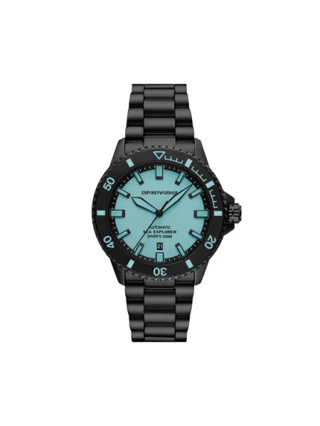 Hodinky Emporio Armani Sea Explorer čierna