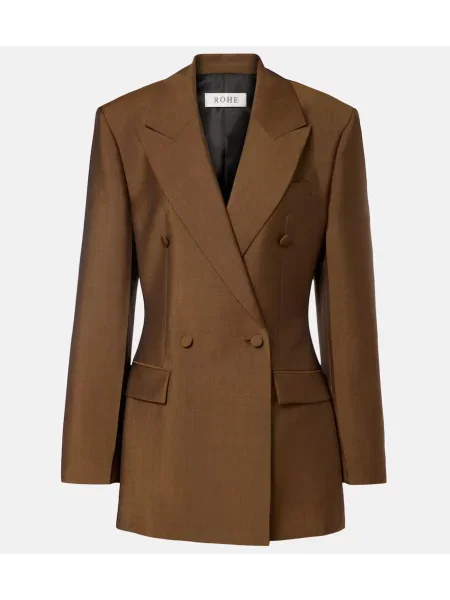 Sacou Róhe de lână maro