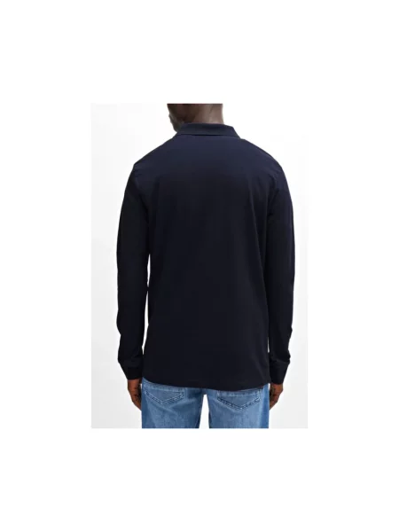 BOSS Orange longsleeve Passerby niebieska