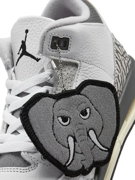 Sneakersy dziecięce Jordan 3 Retro białe