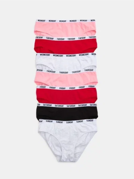 Трусики набір з 7 штук різнобарвний