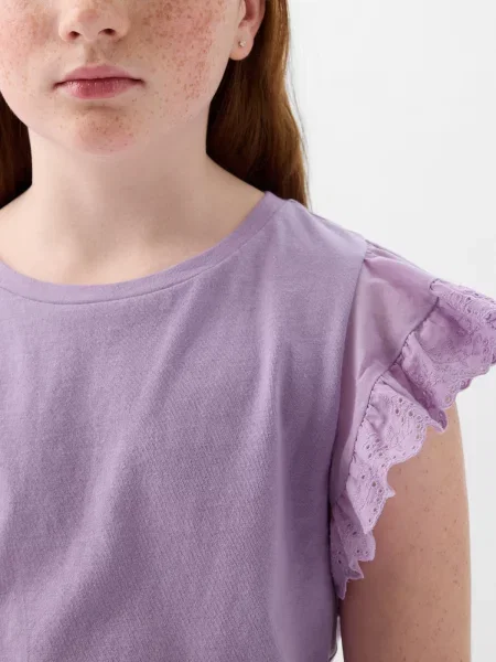 Tricou copii Gap violet
