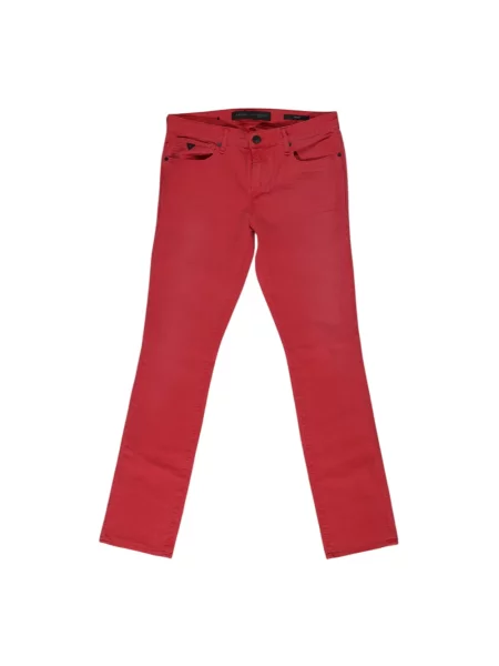 Jeansy Guess czerwone