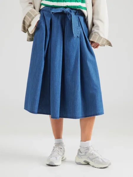 MORE & MORE Fustă denim albastru