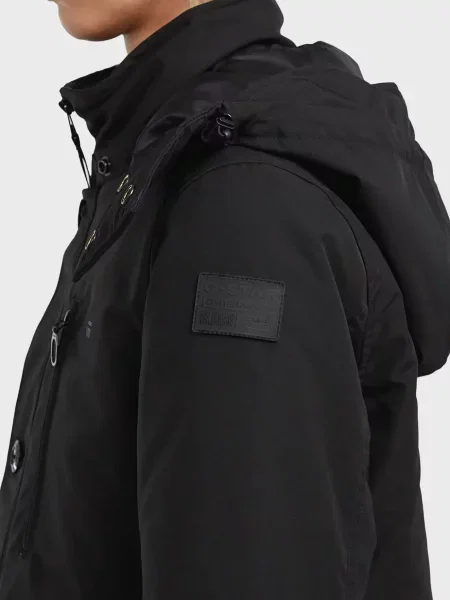 Парка G-star Raw чорна