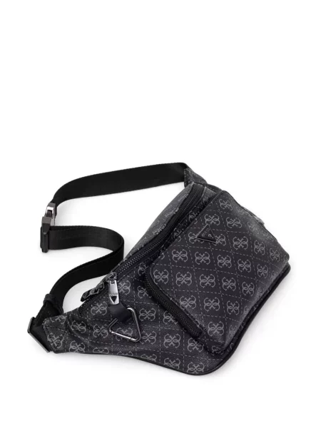 Cu centură curea Guess negru