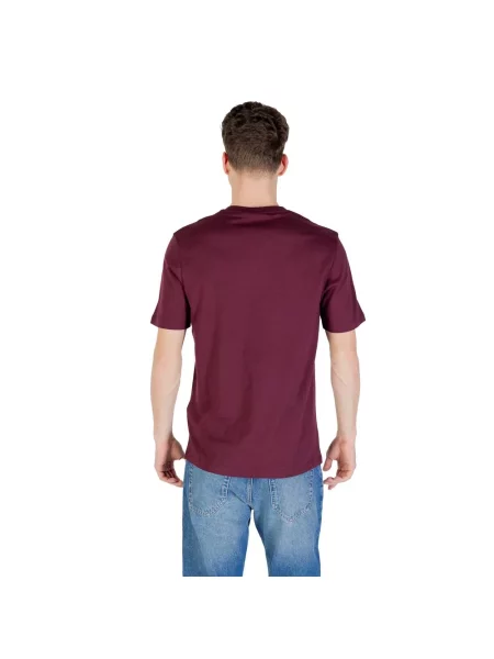 Koszulka Lyle & Scott fioletowa