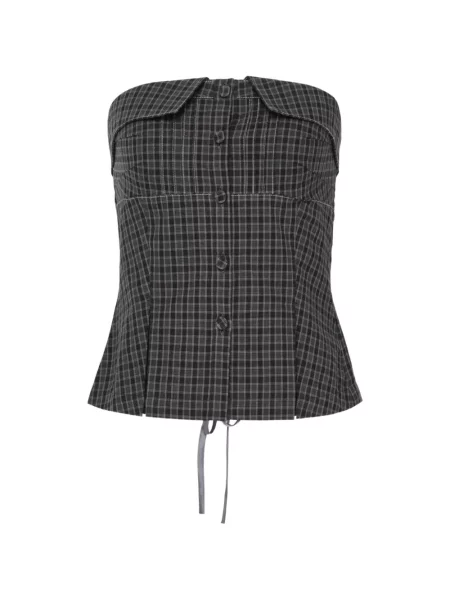 Top Sultry Virgin negru