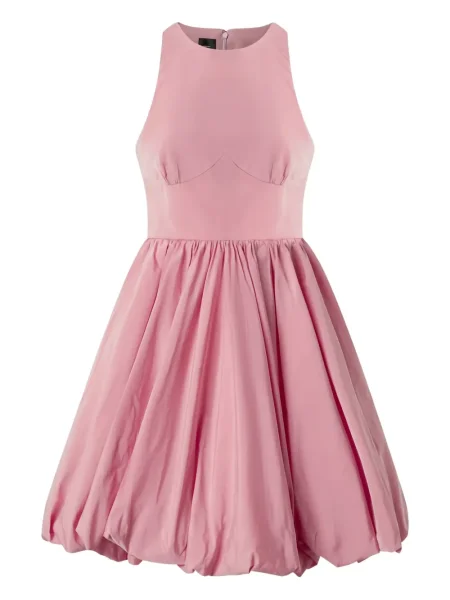 Mała sukienka mini Pinko bez rękawów garniturowa różowa