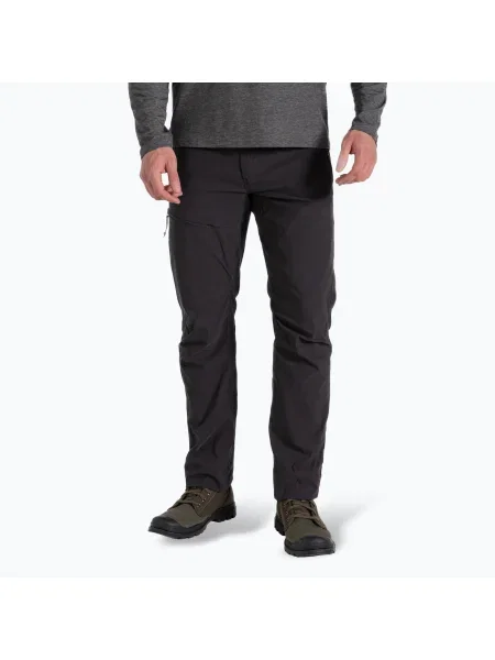Pantaloni de trekking pentru bărbați Craghoppers NosiLife PRO Trouser III black pepper negru