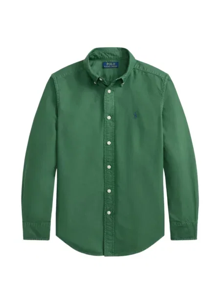 Koszula dziecięca Polo Ralph Lauren zielona