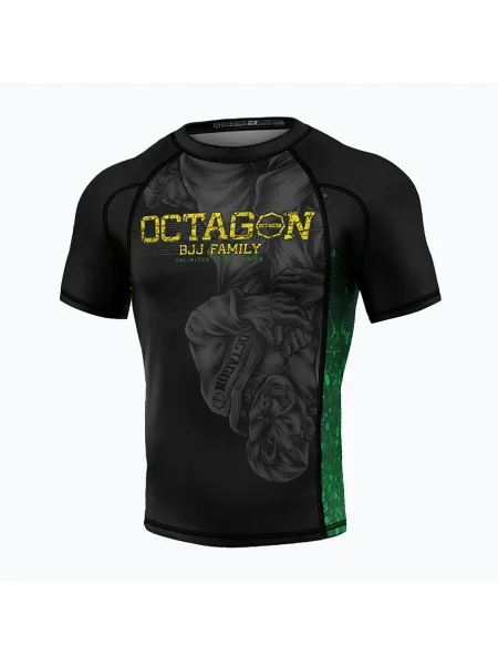 Тениска Octagon черно