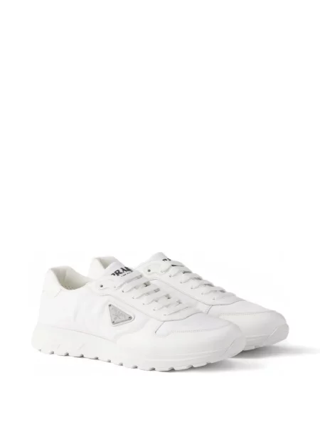 Sneakerși Prada alb