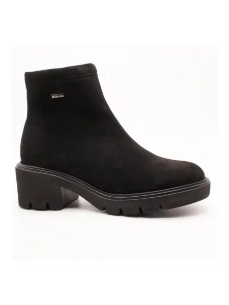 Pantofi Viguera din piele de căprioară negru