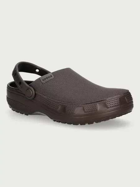 Crocs șlapi mocasini pentru bărbați Classic Crafted Clog maro