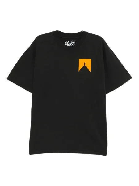 Tricou Melt cu imagine negru