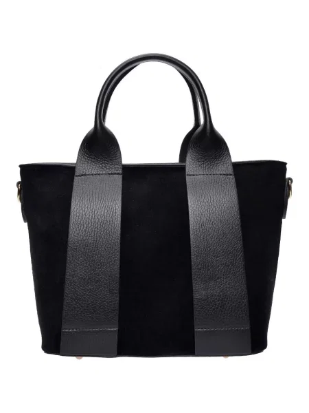 Geantă shopper Luisa Vannini negru