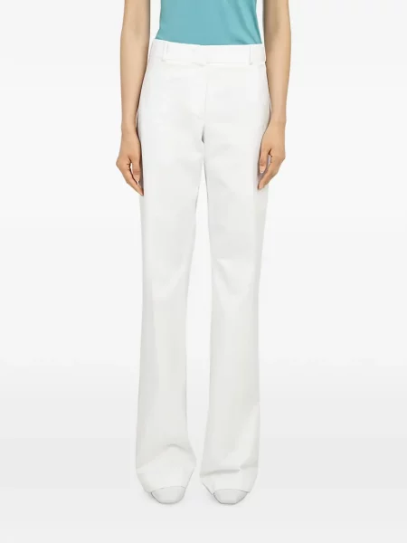 Pantaloni Ferragamo alb