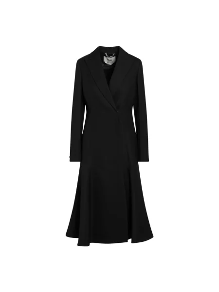 Sukienka Fendi wełniana czarna