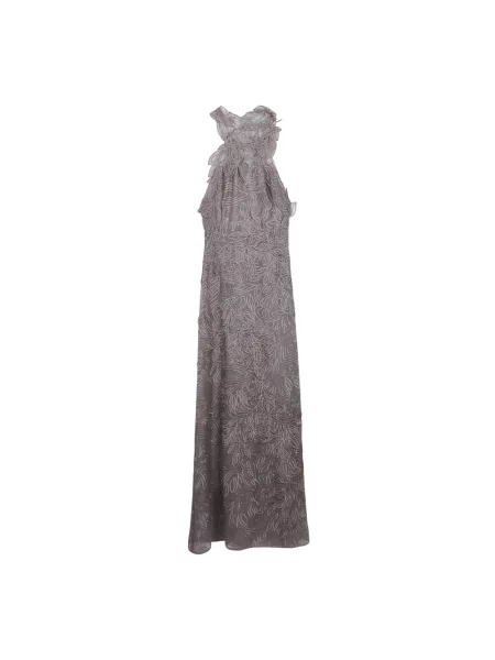 Sukienka Alberta Ferretti szara