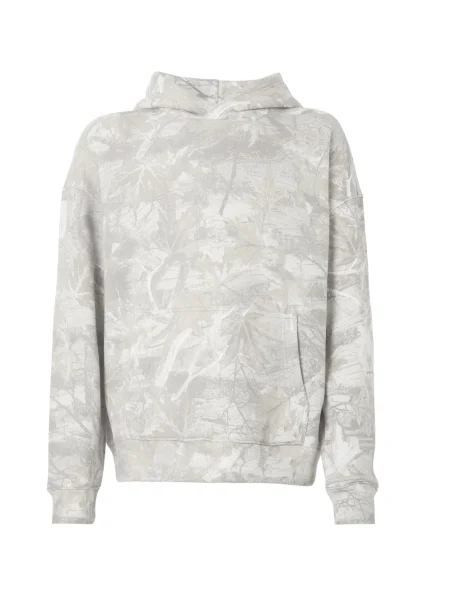 HOLLISTER Tréning póló bézs / szürke fehér