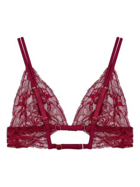 Sutien Fleur Of England din dantelă roșu