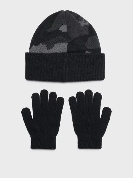 Детские перчатки Under Armour черные