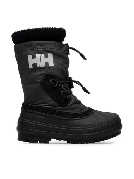 Śniegowce dziecięce Helly Hansen Jk Varanger Insulated black/light grey szare