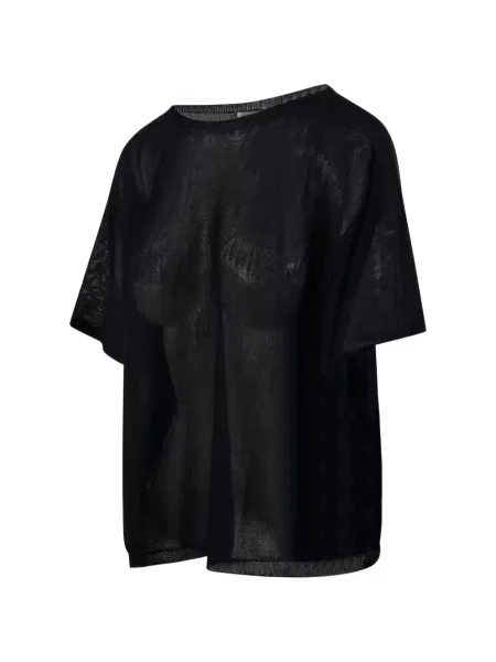 Tricou Roberto Collina tricotate negru