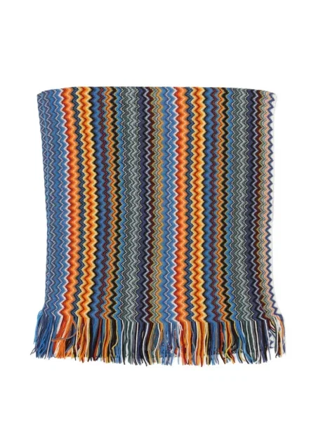 Fular Missoni albastru