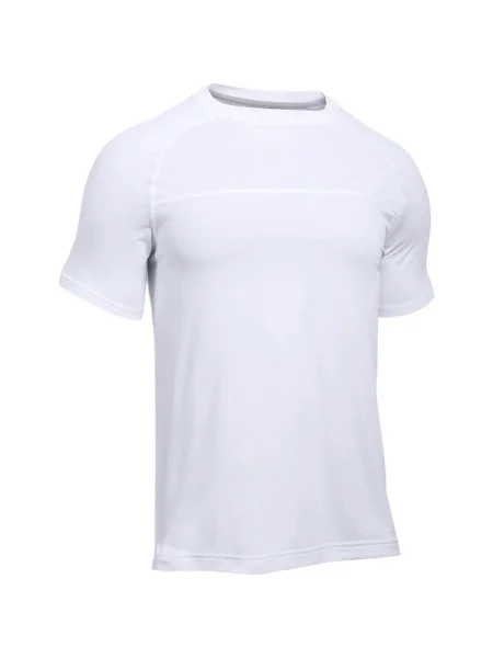 Scurt tricou Under Armour alb