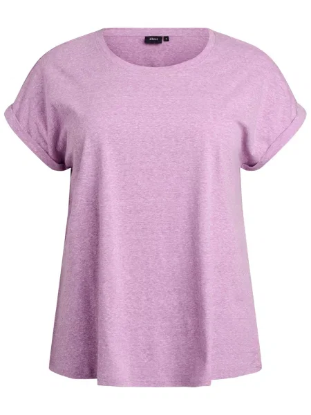 Zizzi Tricou VAVA mov orhidee