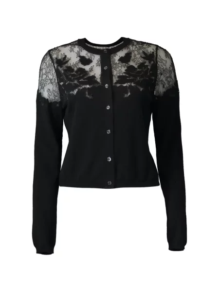 Cardigan Ulla Johnson din dantelă negru