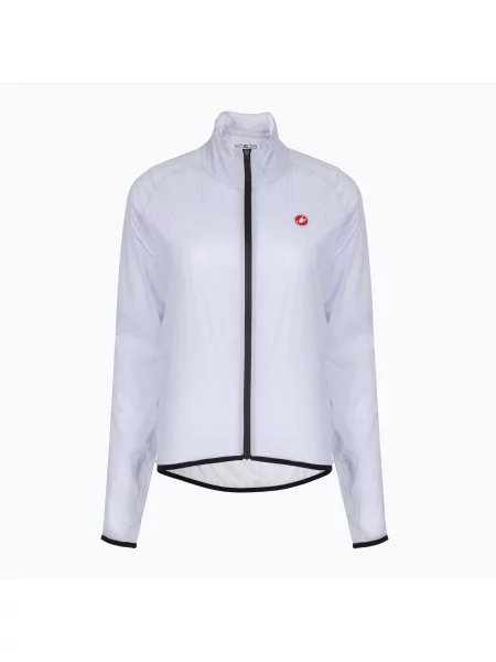 Мъжко яке за колоездене Castelli Squall Shell silver grey/black черно