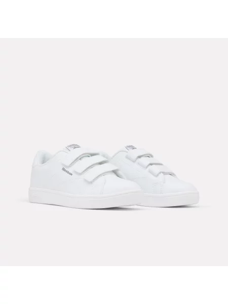 Reebok Court Clean Damskie Sneakersy dla Dzieci z Rzepamiunisex Size: 27 białe